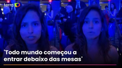 Repórter da Globo detalha momentos de tensão durante tiroteio em jantar com Trump