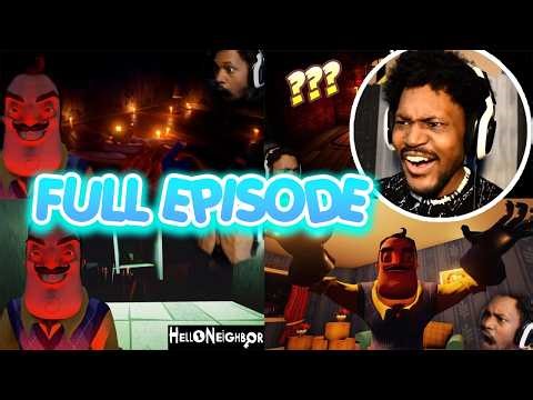 CoryxKenshin Hello Neighbor ALL EPISODES | Scary Games Marathon (ALL EPISODES)