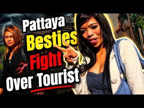 Pattaya Besties BOTH Want the Tourist?! 🇹🇭😳