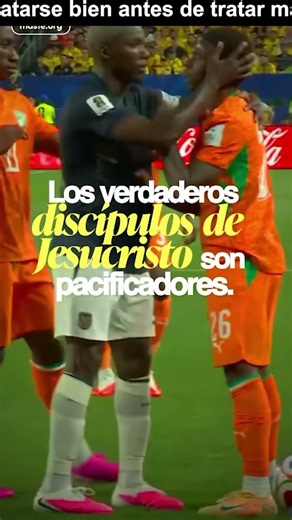 Jugadores tratandose BIEN😱