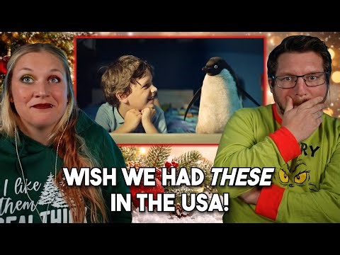 So THIS Is Why People Love British Christmas Ads! | Americans React to Best UK Christmas Adverts