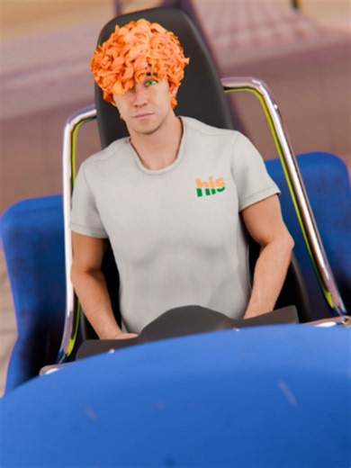 ME CAÍ DE UNA MONTAÑA RUSA 🎢