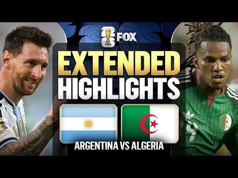 Argentina vs Algeria Extended Highlights 🌎🏆 2026 FIFA World Cup™