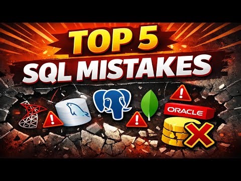 5 SQL Mistakes Secretly Killing Your App Performance