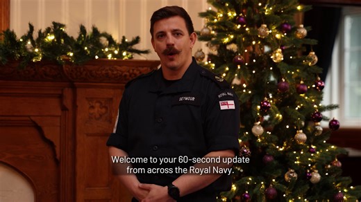 This week’s news update highlights that thousands of Royal Navy personnel are away from their loved ones this Christmas as they protect the UK’s interests at home and overseas. More: https://www.royalnavy.mod.uk/news/60-second-update | Royal Navy