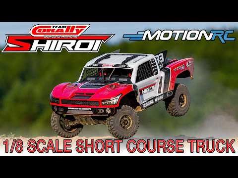 Available Now! Team Corally Shiroi 1/8 Scale RC Short Course Truck | Motion RC