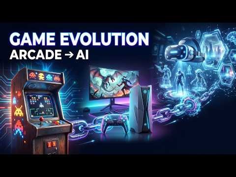 How Video Games Evolved From Arcades to AI Worlds
