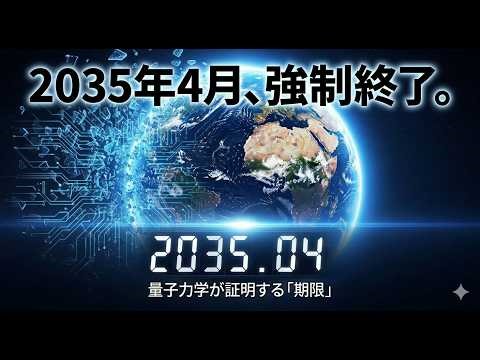 2035年4月の特異点：なぜこれが「地球からの最終ログアウト」期限なのか？