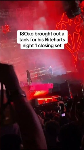 ISOxo just brought out a tank for his Niteharts night 1 closing set