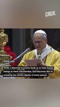 Watch: Pope Leo XIV Leads His First Christmas Eve Mass, Spreads Message of ‘Hope’ from Vatican
