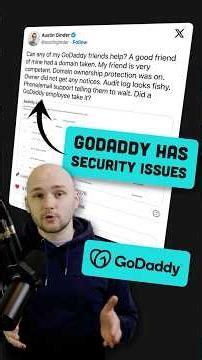 The GoDaddy Support Ticket That Took Down an Organization #cybersecurity #godaddy