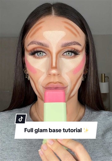 Full glam base routine 🫶🏼 @EDITION Cosmetics Sculpting Contour Crayon shade Latté @Laura Mercier Real Flawless concealer @Pixi Beauty On the Glow Blush @MCoBeauty UK Milky toner @Huda Beauty Easy Bake powder Cherry Blossom @Hourglass Cosmetics Ambient lighting bronzer @Charlotte Tilbury Airbrush flawless blush blur Blushgasm @Diorbeauty Forever Couture luminizer highlighter @anua_global PDRN mist #makeuptips #makeuphacks #beautyhacks #glammakeup #viralmakeup