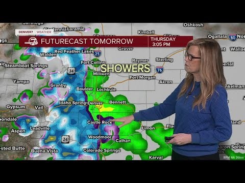 Denver could see wettest day since September as widespread rain arrives Thursday
