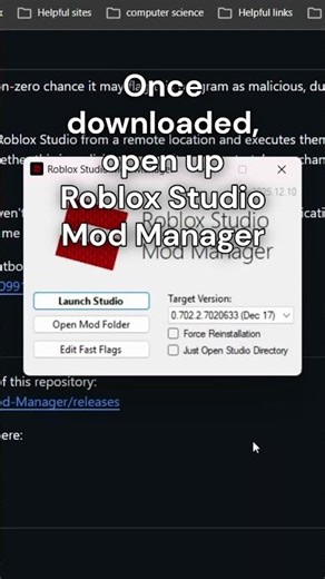 How to revert Roblox Studio UI to the OLD UI UNDER A MINUTE #roblox #robloxshorts #tutorial