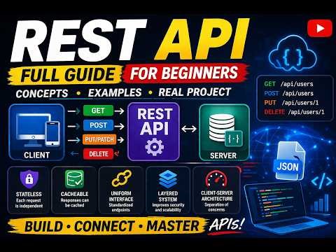 Master REST API in One Video 🚀 | Complete Guide with Examples