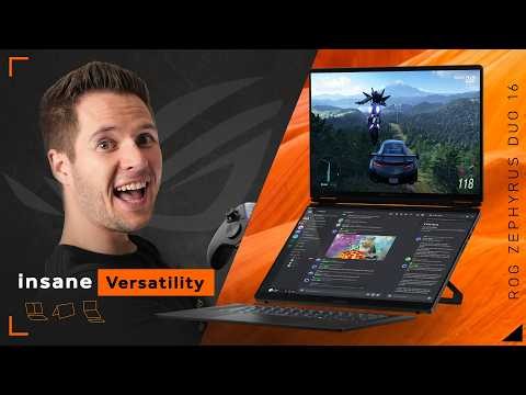 Best creator laptop 2026 - Dual screen MAX productivity | Asus ROG Zephyrus duo 16
