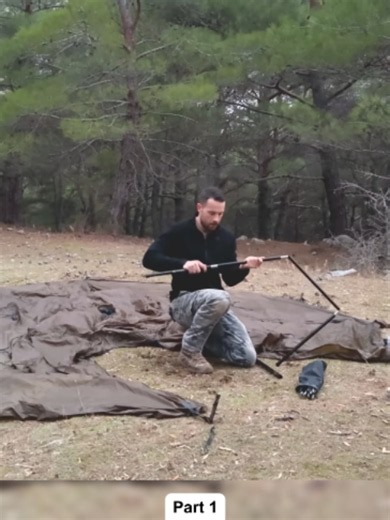 Hot Tent Rain Camping in Storm! - Solo Camping in Heavy Rain and Rainstorm #campinglife #raincamping #dog #house #rain