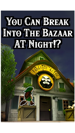 Breaking Into The Market Bazaar At Night In Ocarina of Time! (Glitch)