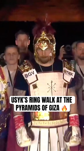 Oleksandr Usyk's entrance 🥊 Live on @DAZNBoxing #UsykRico