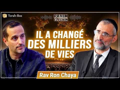 L'HOMME QUI A CHANGÉ LA VIE DE DIZAINES DE MILLIERS DE JUIFS 🎤 RAV RON CHAYA | Panim El Panim
