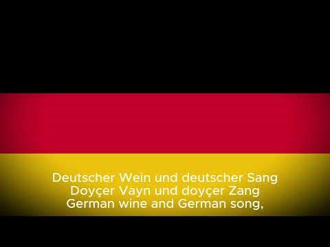 Deutschlandlied – German National Anthem | German, English & Transliteration Lyrics