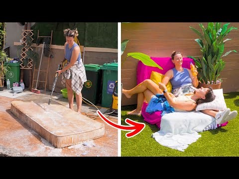 Easy DIY Outdoor Furniture for a Cozy Backyard 🌿🪑