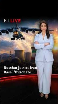 Russian Jets At Iran Base? 'Evacuate...'| Firstpost Live
