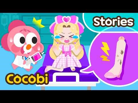 My Barbie’s Leg Is Broken!😱 Toy Hospital Cartoon for Kids | Cocobi