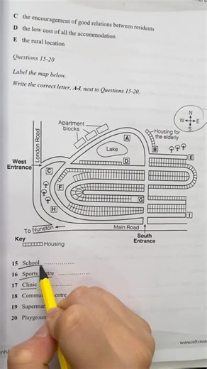 Spelling on Instagram: "IELTS listening map challenge 10. #IELTS #map #listening #website #exam"