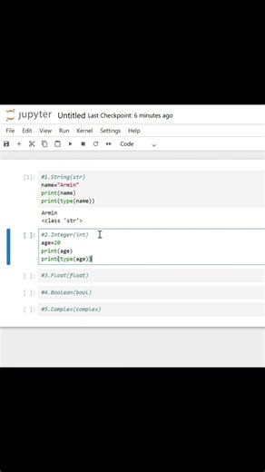 Python Data Types Every Beginner Should Know | #shorts #python #pythondeveloper