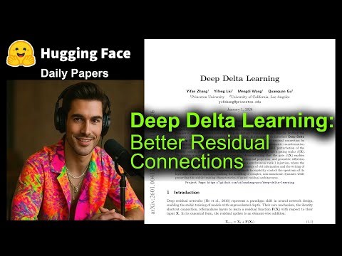 Deep Delta Learning: Better Residual Connections