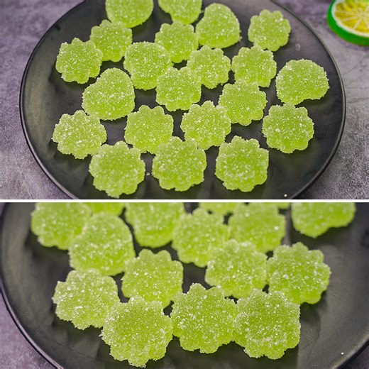 Lemon Gummy Candy | Lemon Jujubes Recipe | Jello Candy Recipe | Yummy Recipes