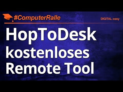 HopToDesk - kostenloses Remote Desktop Tool für Windows, Mac, Linux, Android und iOS