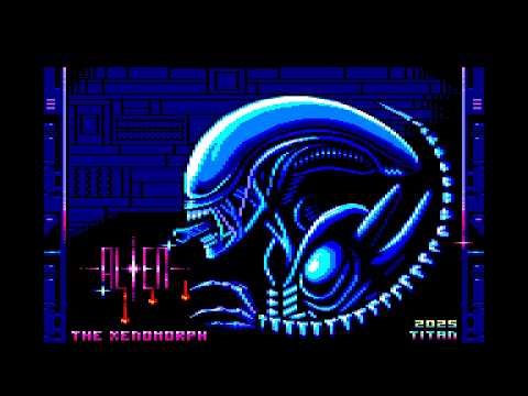 Alien The Xenomorph Review for the Amstrad CPC by John Gage