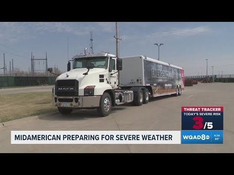 MidAmerican Energy preparing for Friday night's severe weather