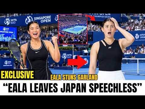 UNBELIEVABLE! Alex Eala STUNS Joanna Garland — Japan Left Speechless by Her Dominant Run!
