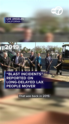 The long-delayed LAX People Mover project experienced multiple electrical arc blast incidents last month, according to a report obtained by 7 On Your Side Investigates, adding to a growing list of issues impacting a project that is already years behind schedule. https://abc7.la/H4uTnz