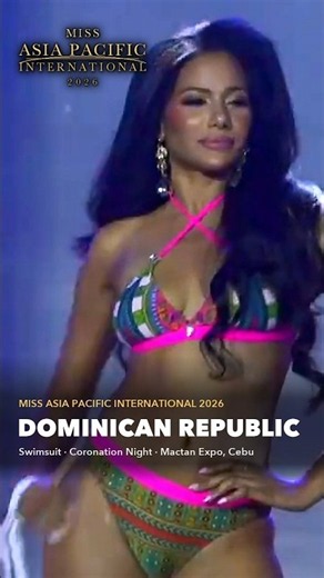 Swimsuit walk 16 · Miss Asia Pacific International 2026 · Mactan Expo, Cebu #Shorts
