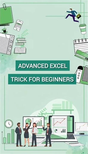 Advanced Excel Trick for Beginners🔥 #excel #spreadsheetmagic #exceltricks #exceltips #excelsheets