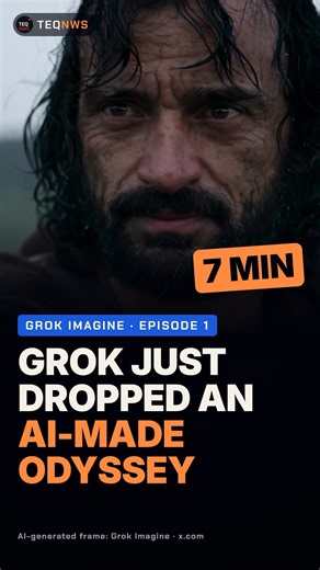 Grok Just Released The First 7 Minutes Of An AI made Odyssey