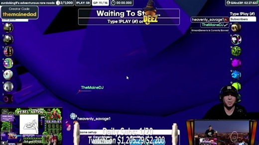 {EVENT} BIRTHDAY BASH 2 TIMER W/ @rebelnation22 ** TwitchCon !TIP HELP ** PUNISHMENT WHEEL ACTIVATED ** LIVE DJ @bootiemashup DJ SQWRL - themainedad on Twitch