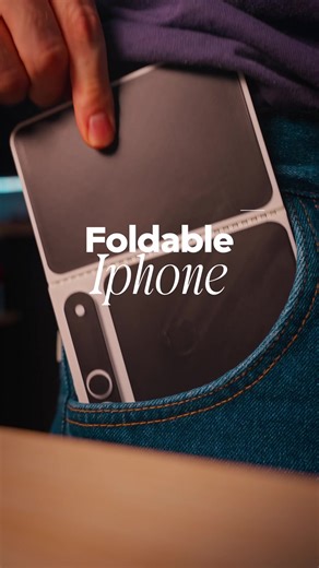 Worlds First Foldable iPhone- The iPhone Ultra! Here's everything you need to know. #iphone #foldableiphone #ios #tech