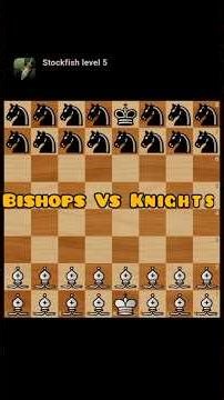 Impossible Endgame: Bishops Vs Knights ‼️🎯🔥 # chess.com # shorts # lichess