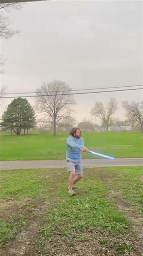 Lightsaber Training In The Rain! #shorts