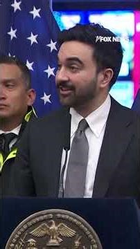 WATCH: Mamdani reacts to snowball attack on NYPD