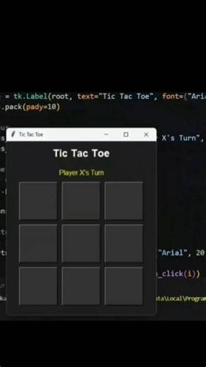 I Made Tic Tac Toe Using Python 😳