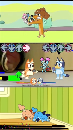 FNF Pibby Bluey vs Bingo - Corrupted Annoying Orange Attack! (Friday Night Funkin')