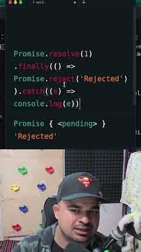 JavaScript Online Assessment Question: Promise.finally() Output