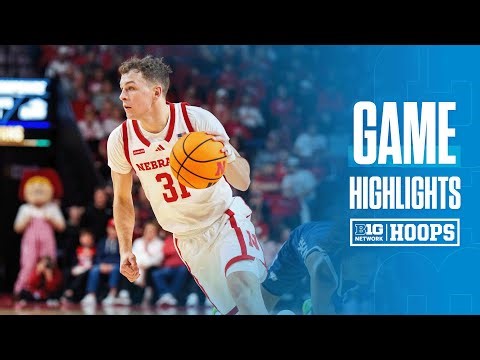 New Hampshire vs. Nebraska | Highlights | Big Ten Men's Basketball 12/30/25