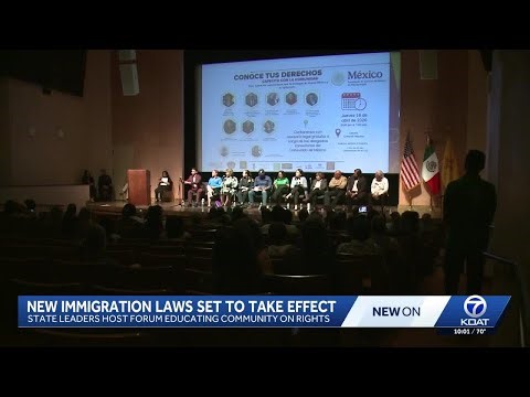 New Mexico leaders highlight new immigrant protections at community event